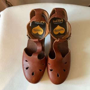 Swedish Hasbeens Sky High T-strap Heels